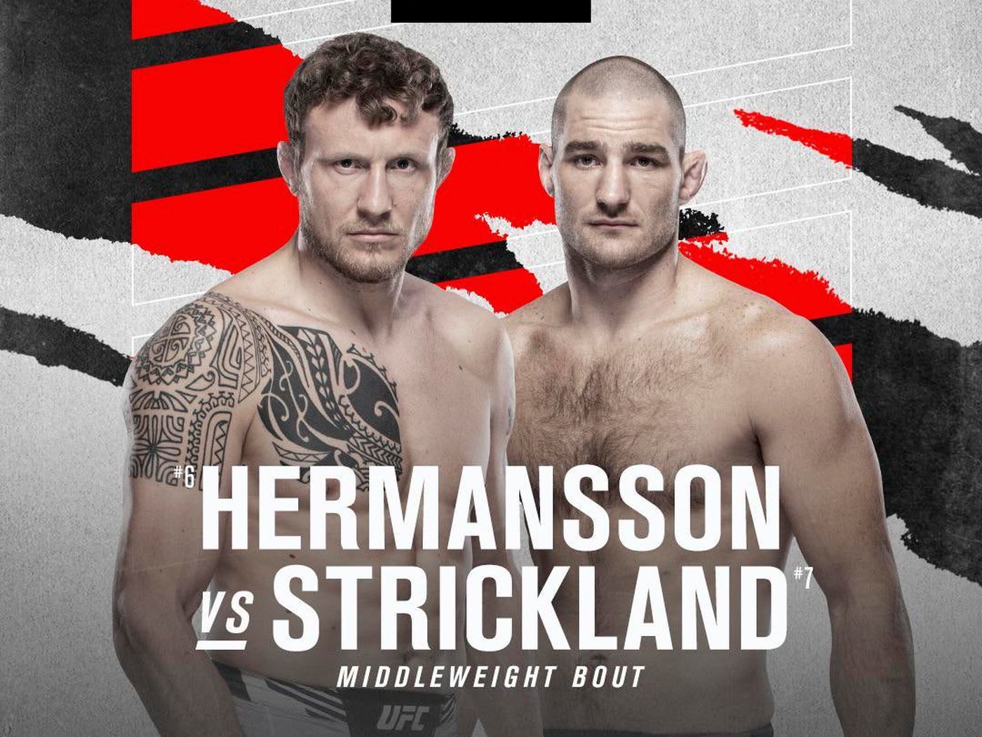 Sean Strickland vs. Jack Hermansson