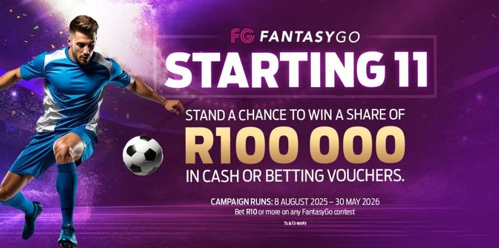 Win a Share of R100,000 FanstasyGo Starting 11