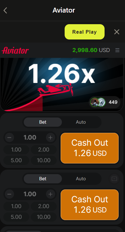  Aviator bet cashout