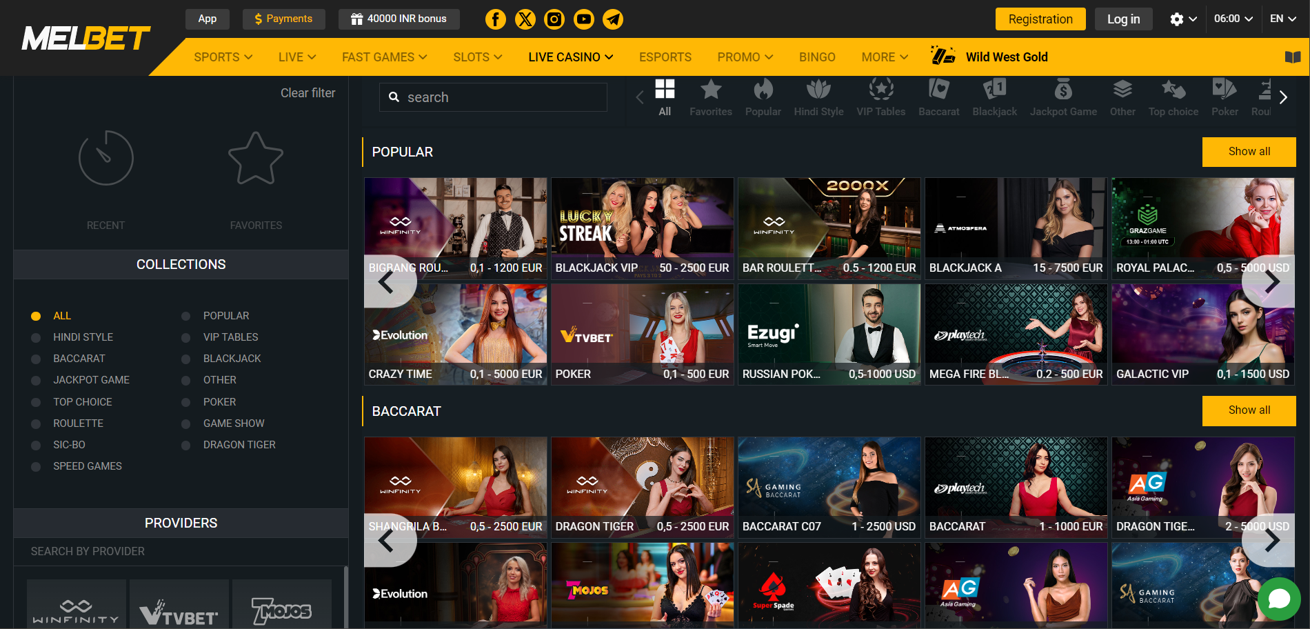 Melbet casino India Melbet casino