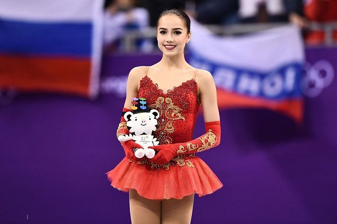 Alina Zagitova en los Juegos Olímpicos