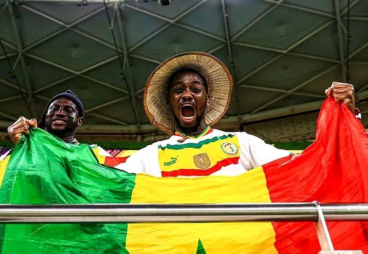 The Senegalese fans
