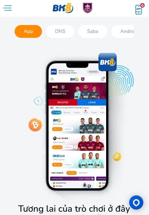 Vào trang tải về, chọn tab App để tải cho điện thoại.