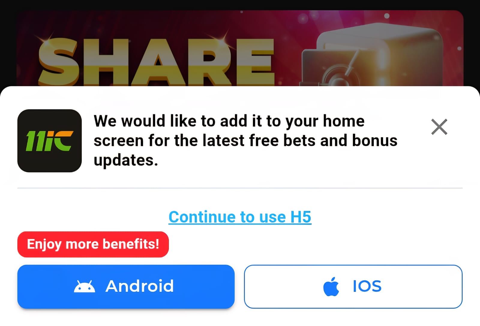 11iC download for Android and iOS