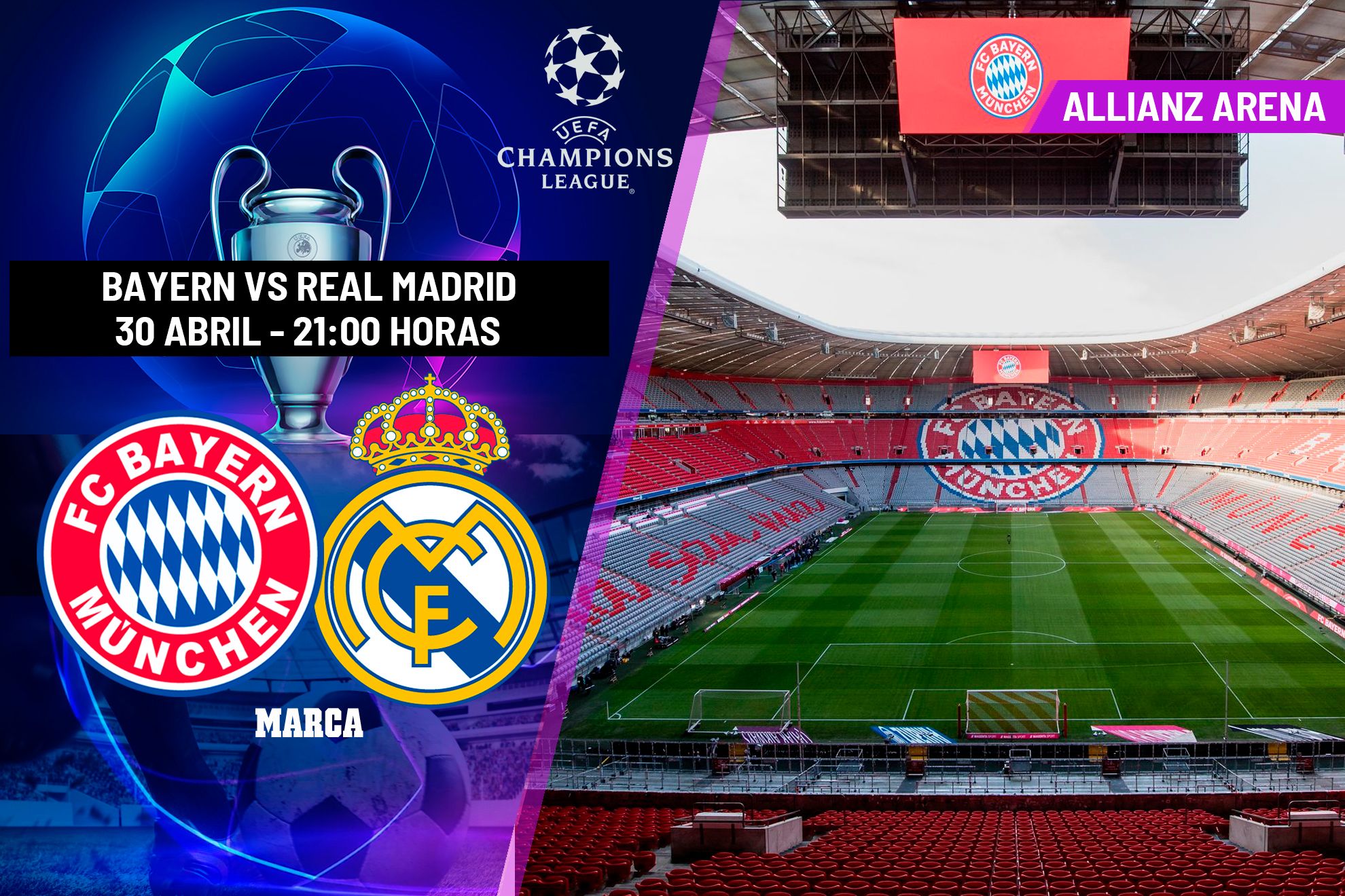 Bayer Múnich vs Real Madrid