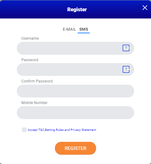 Nairabet SMS Registration Mode