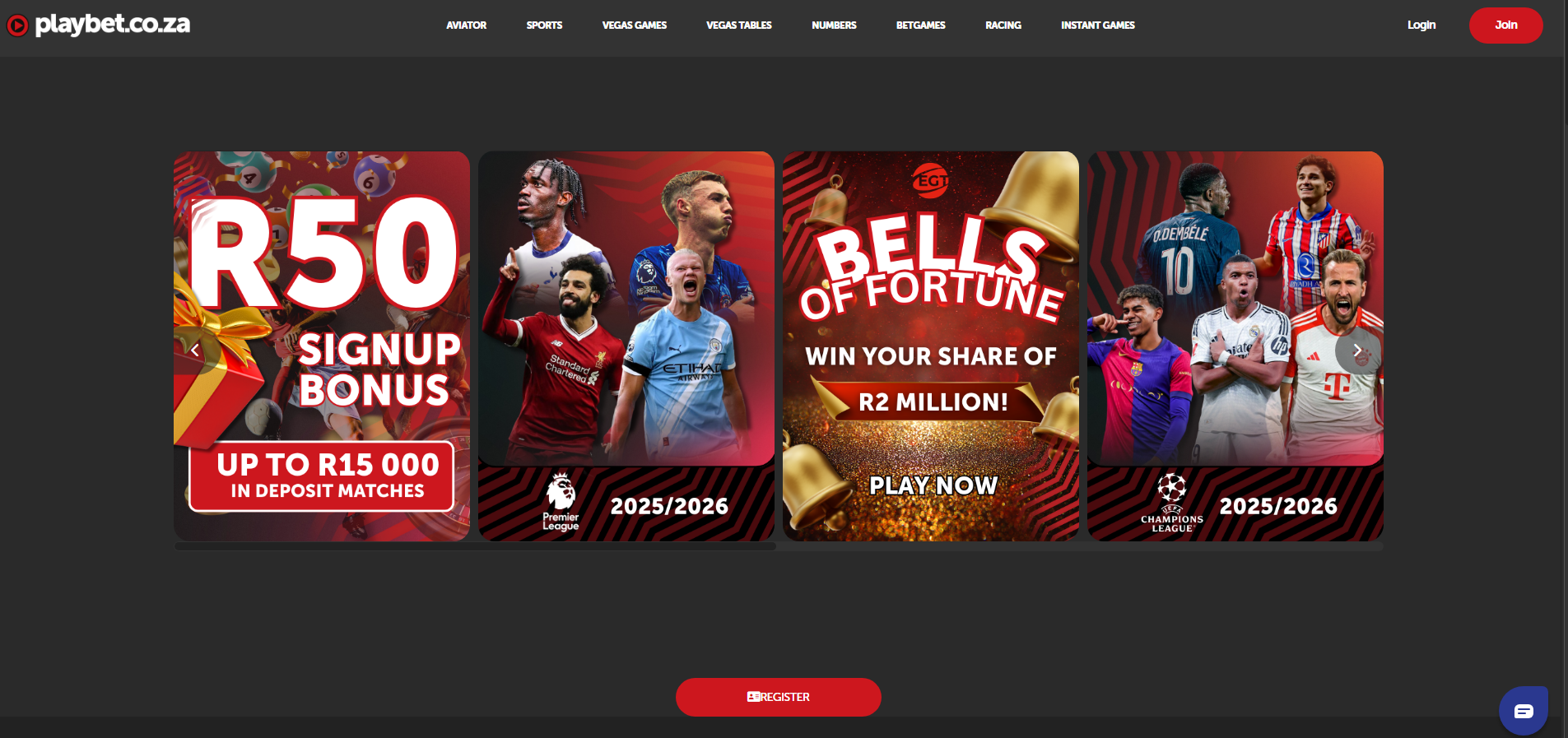 Step 1 - Visit Playbet.net