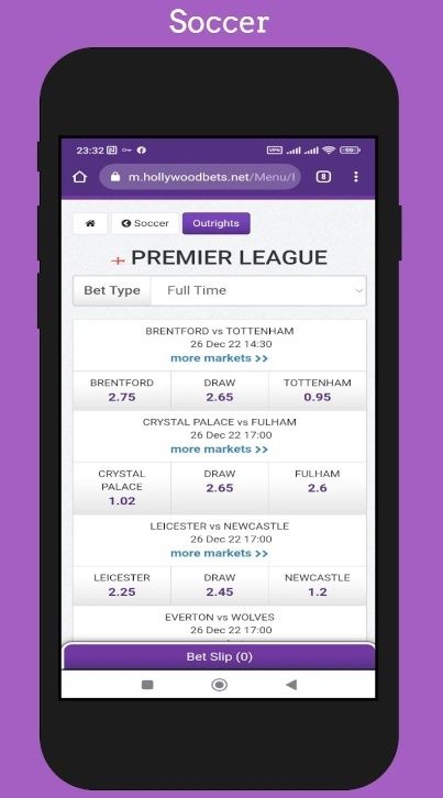 Download & Install Hollywoodbets Mobile App & Get R25 Sign-Up Free Bet ...