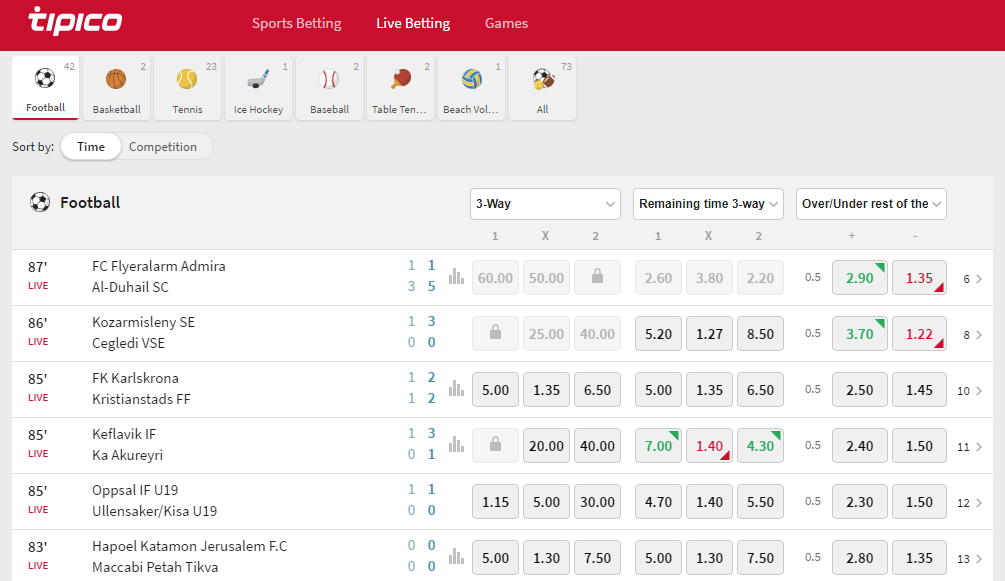 Tipico live betting uk football betting advice ncaa