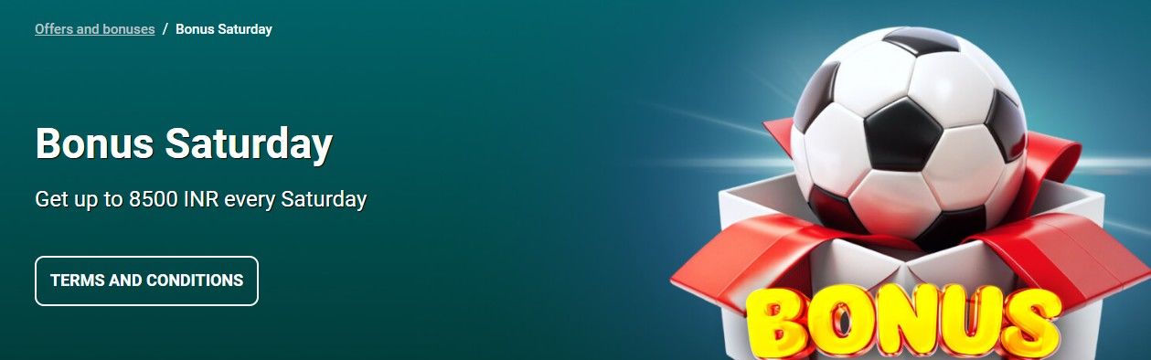 Saturday bonus offer on