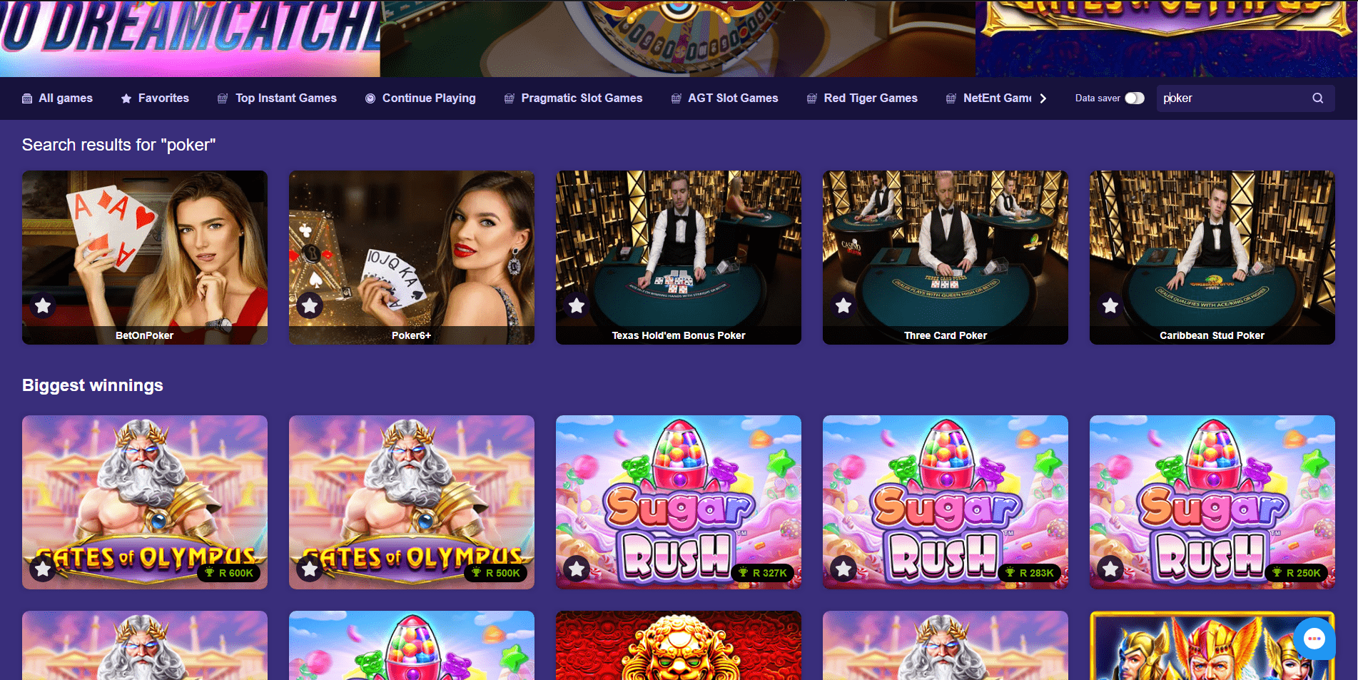 Easybet Table Games Image