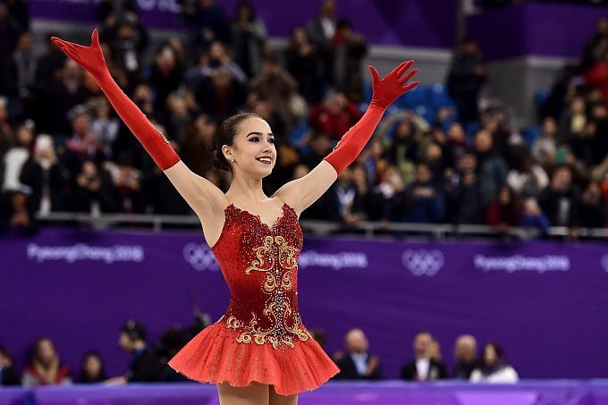 Alina Zagitova en los Juegos Olímpicos