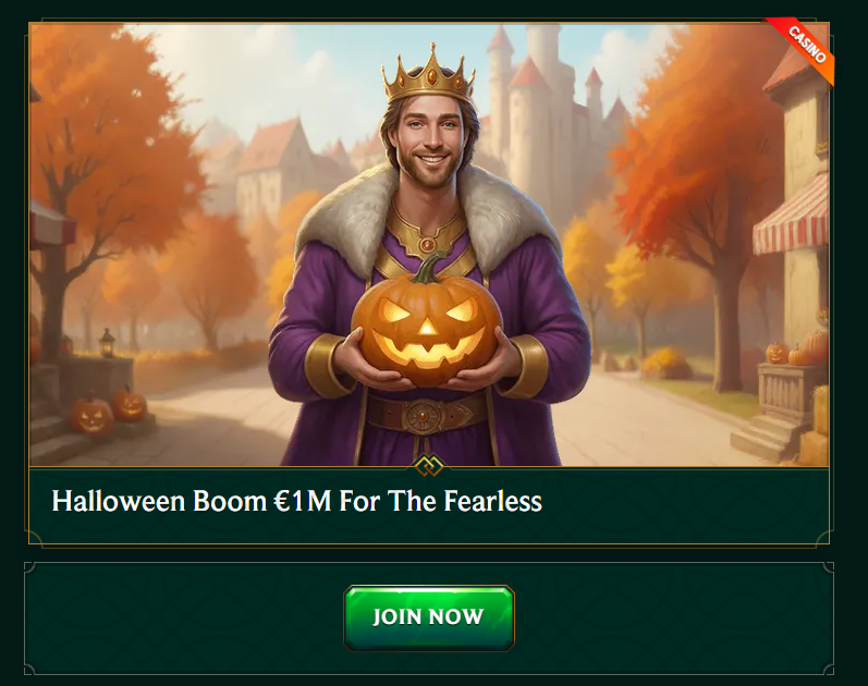 Casinia halloween boom