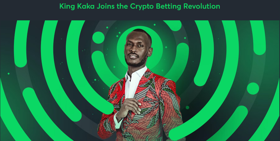 An image of the Sportsbet.io official partner of king kaka