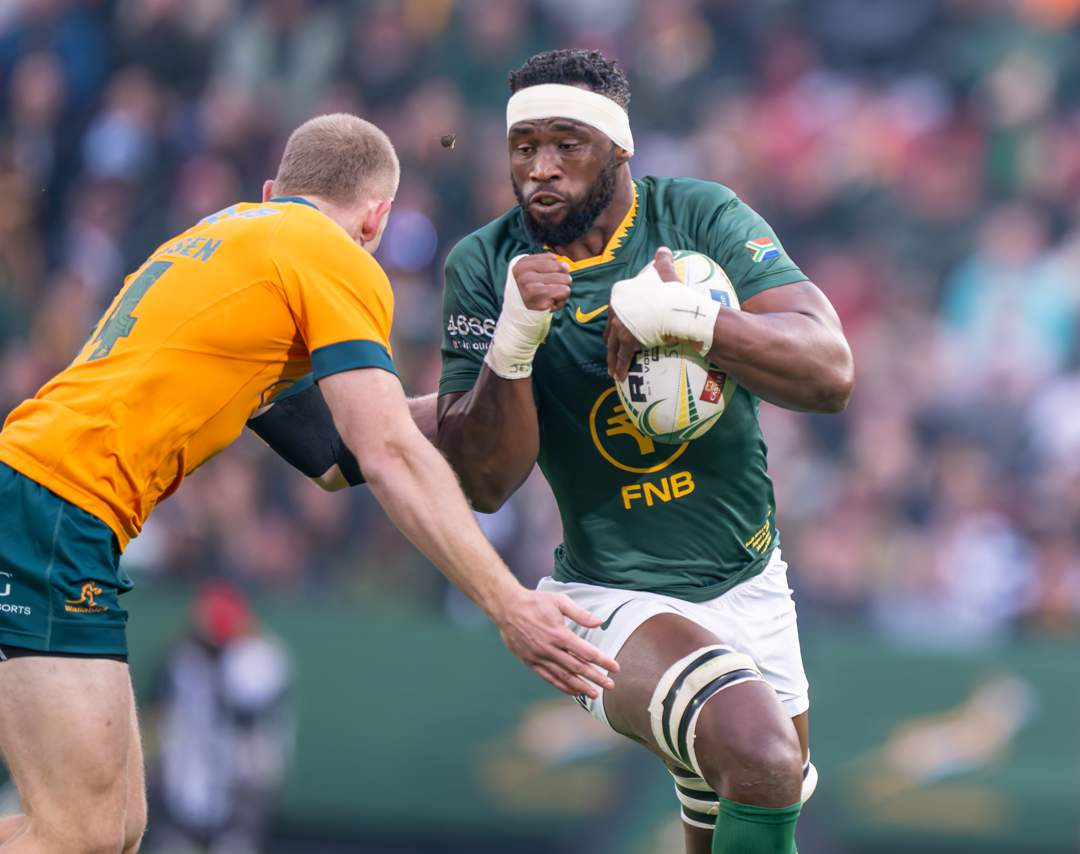 Siya Kolisi has been ruled out of the upcoming clash against the Wallabies on Saturday 23 August due to a knee injury. Siya Kolisi has been ruled out of the upcoming clash against the Wallabies on Saturday 23 August due to a knee injury.