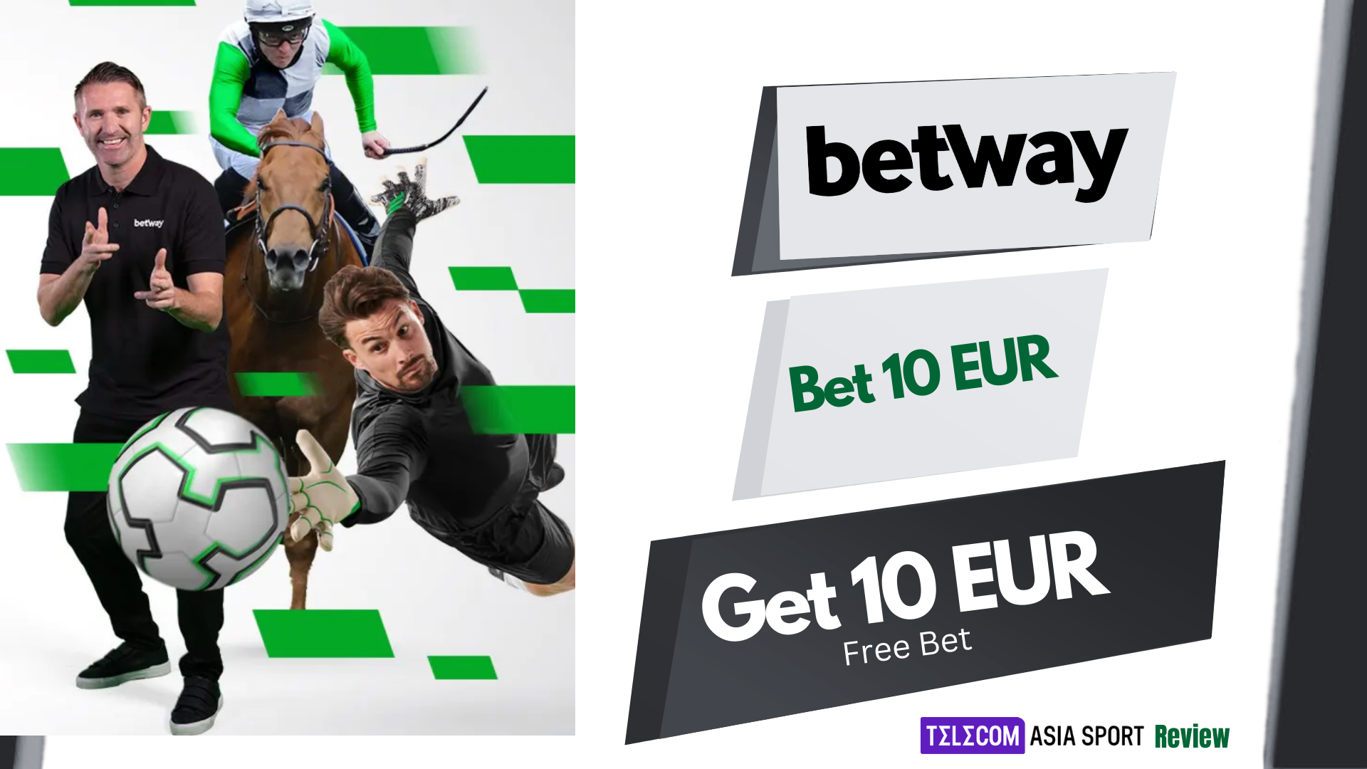 Betway 10 EUR Free Bet