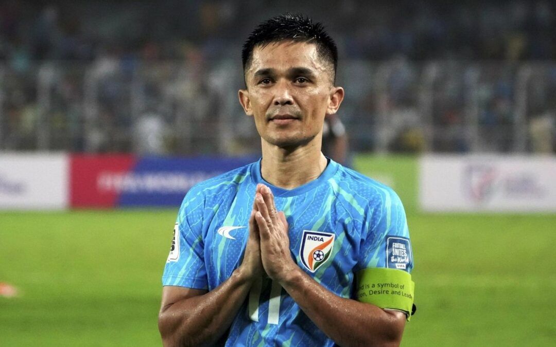 STILL THE KEY MAN:  Sunil Chhetri