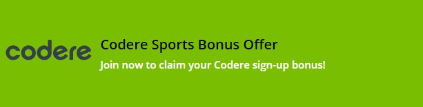 CODERE Sign-up deposit bonus