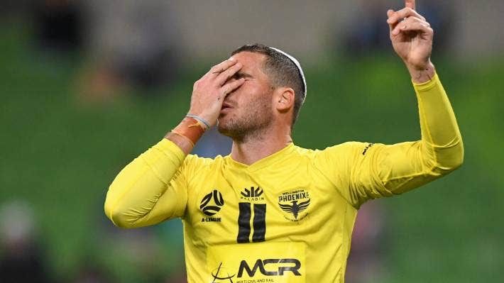 Tomer Hemed utilizó 'kipá' en un partido en Australia .