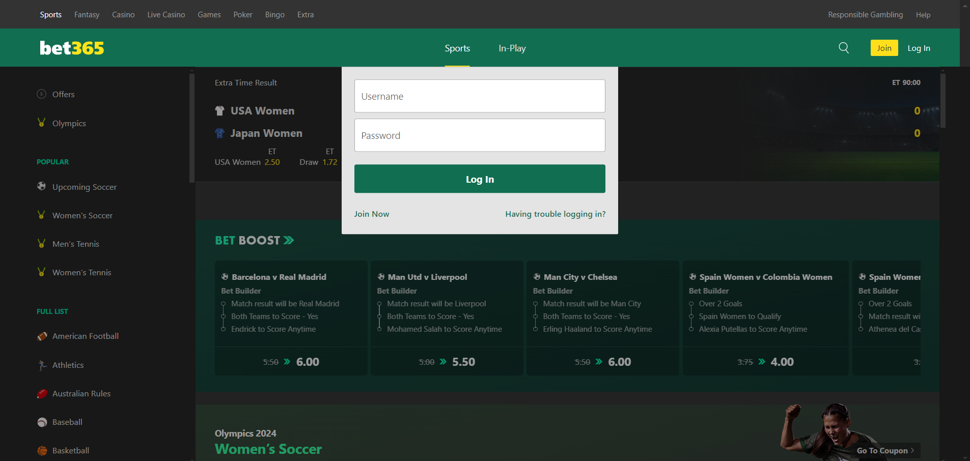 Bet365 login Account login on Bet365