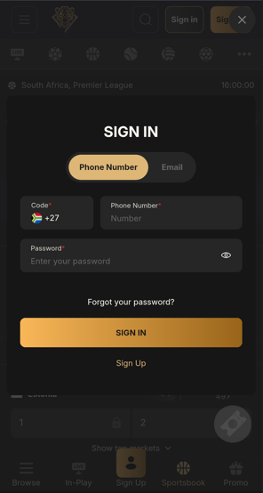 Panther Bet App Login