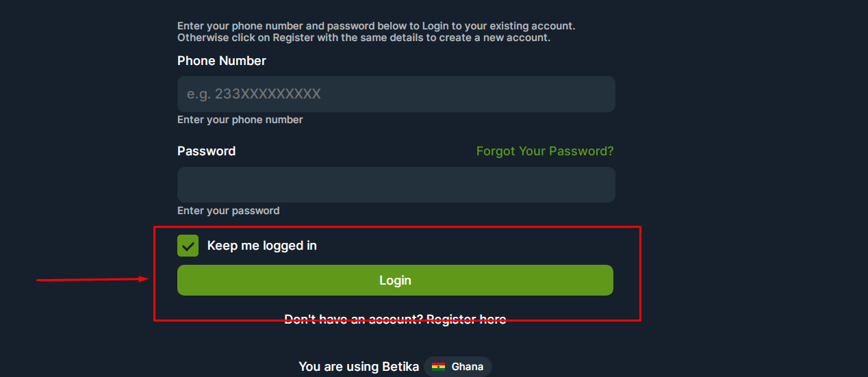 Complete Login