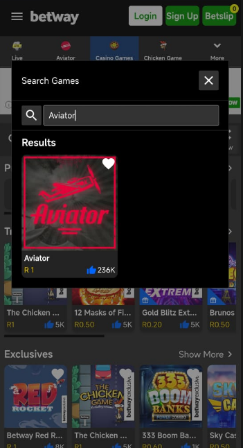 Betway Aviator App for Android 