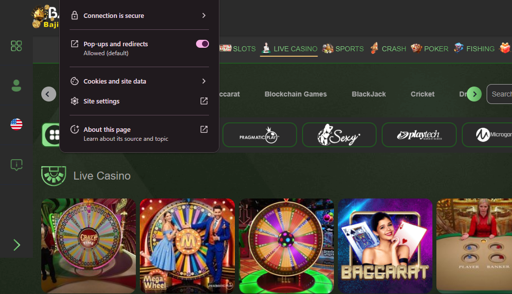 BajiOK official website in Bangladesh