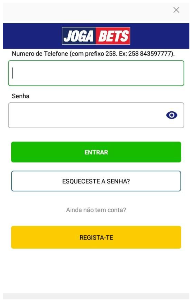 JogaBets MZ Login 2023