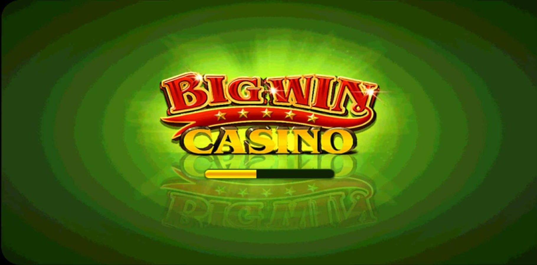 Big Win Casino screen loading