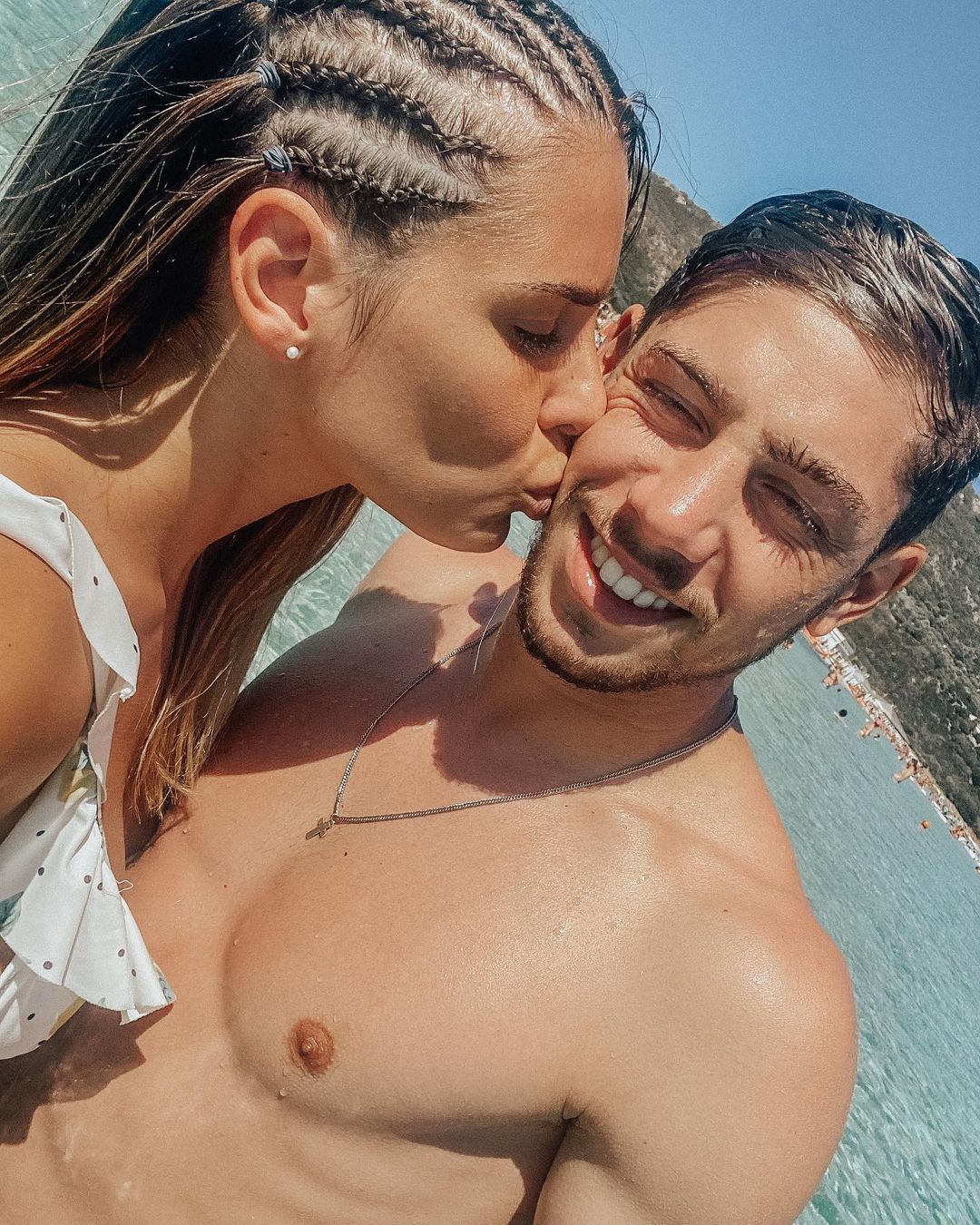 Mina Bonino and Federico Valverde