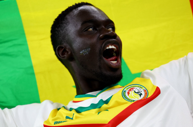 Senegalese fans Senegalese fans