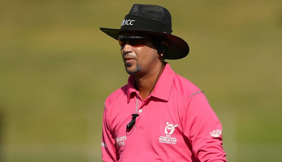 Paleker doing duty the ICC U/19 cricket World Cup in South Africa in 2024 Paleker doing duty the ICC U/19 cricket World Cup in South Africa in 2024