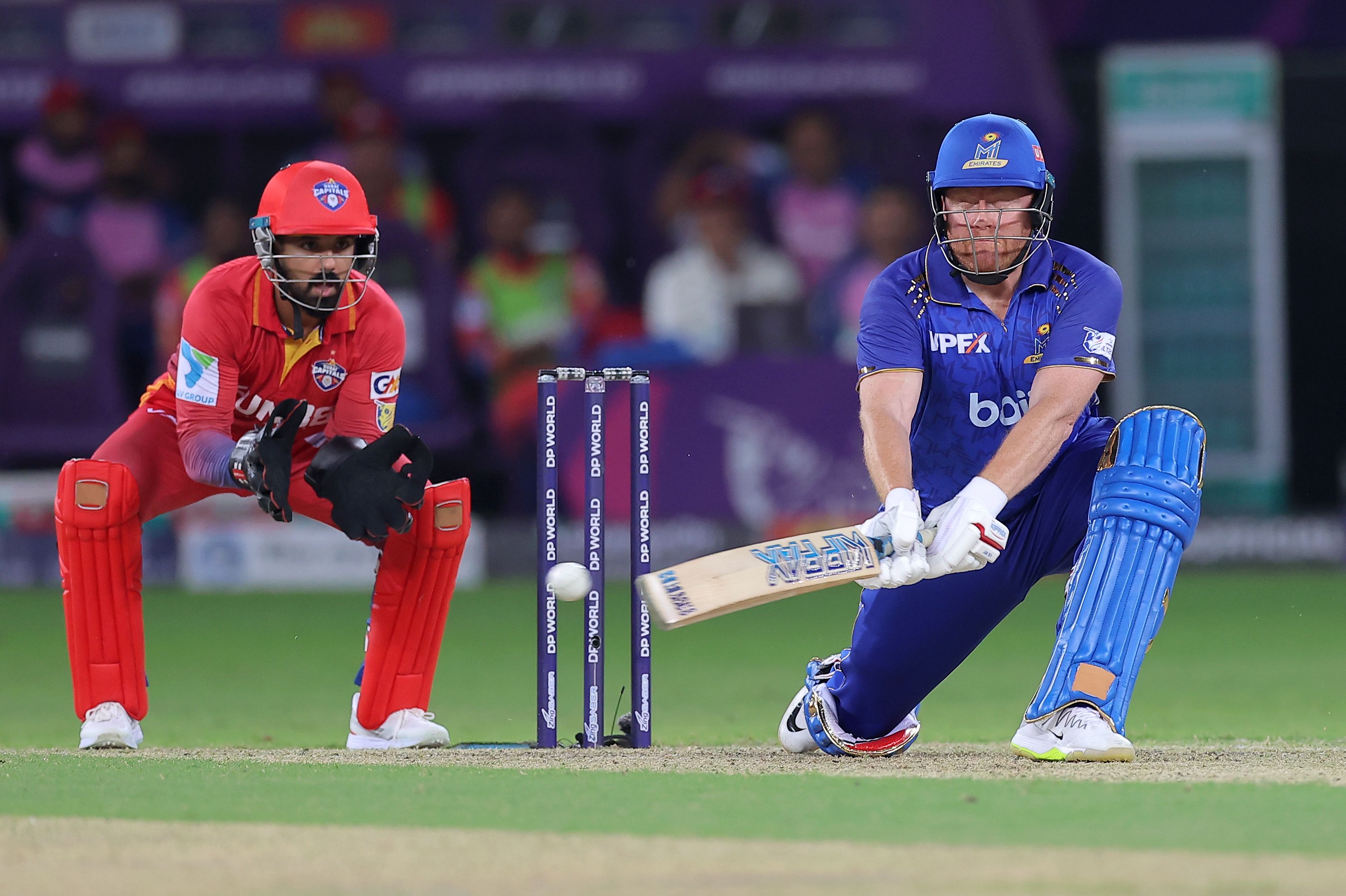 Jonny Bairstow impresses with bat for MI Emirates. @ILT20 Jonny Bairstow impresses with bat for MI Emirates. @ILT20