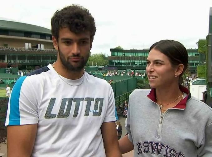 Matteo Berrettini and Ajla Tomljanović