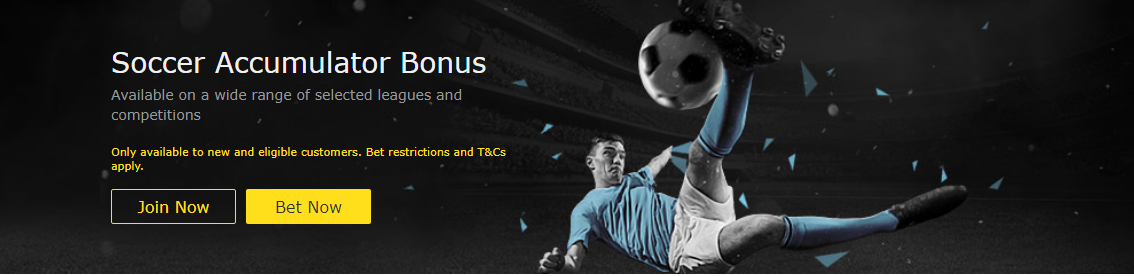 Soccer Accumulator Bonus