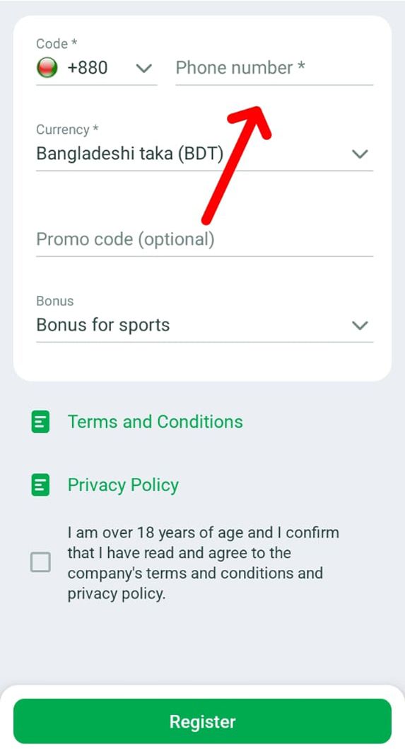 Linebet Phone Registration 
