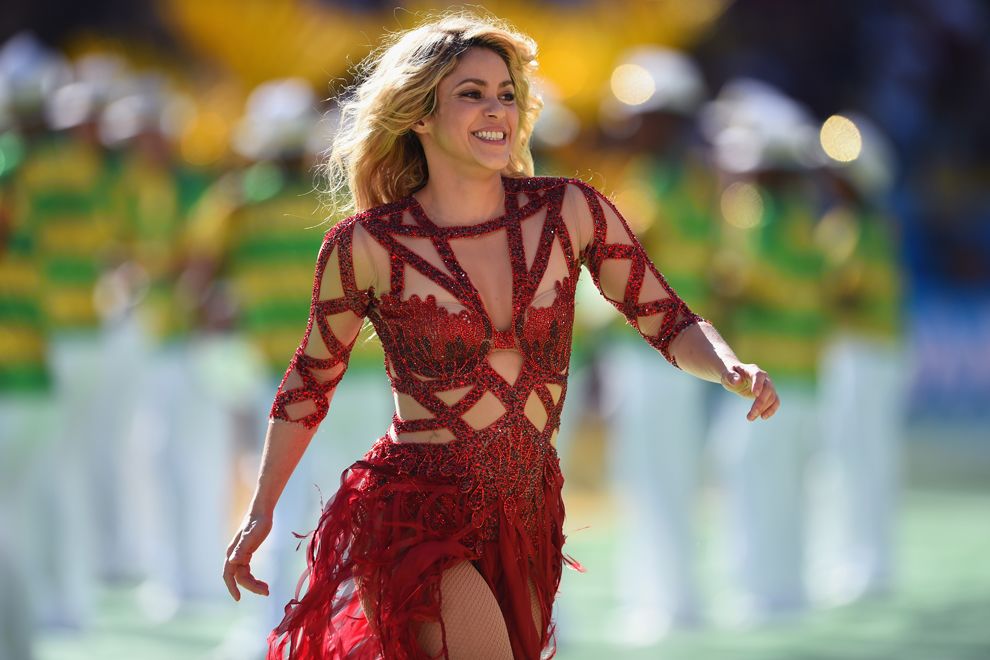 Shakira, ceremonia de clausura Brasil 2014