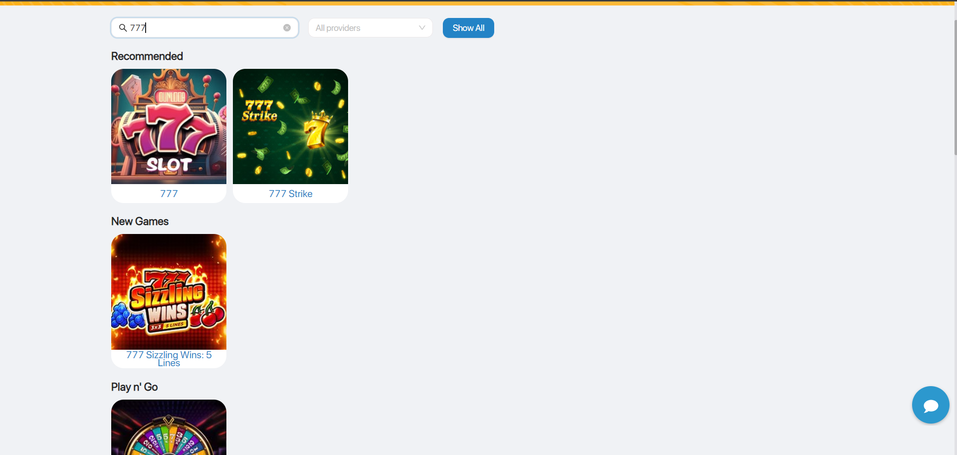 Slot games 777 on Indibet