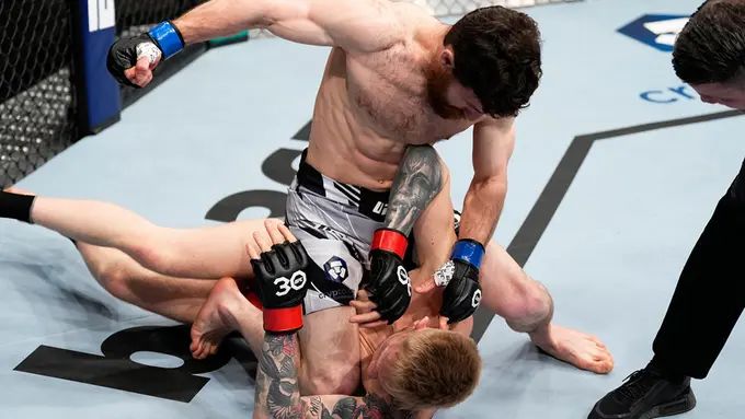 Yanal Ashmouz had a successful UFC debut Yanal Ashmouz had a successful UFC debut