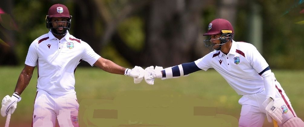Shai Hope and Justin Greaves shine with bat.  @WindiesCricket/X