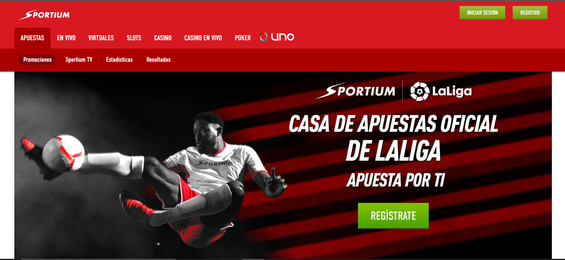 Sportium provides its customers with sports betting options and smooth payment options.