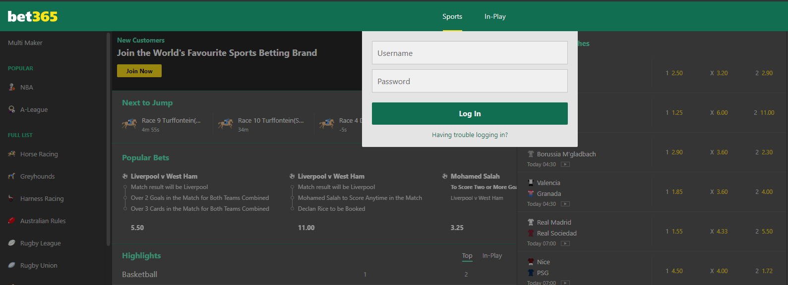 Bet365 login Australia Bet365 India Desktop Login