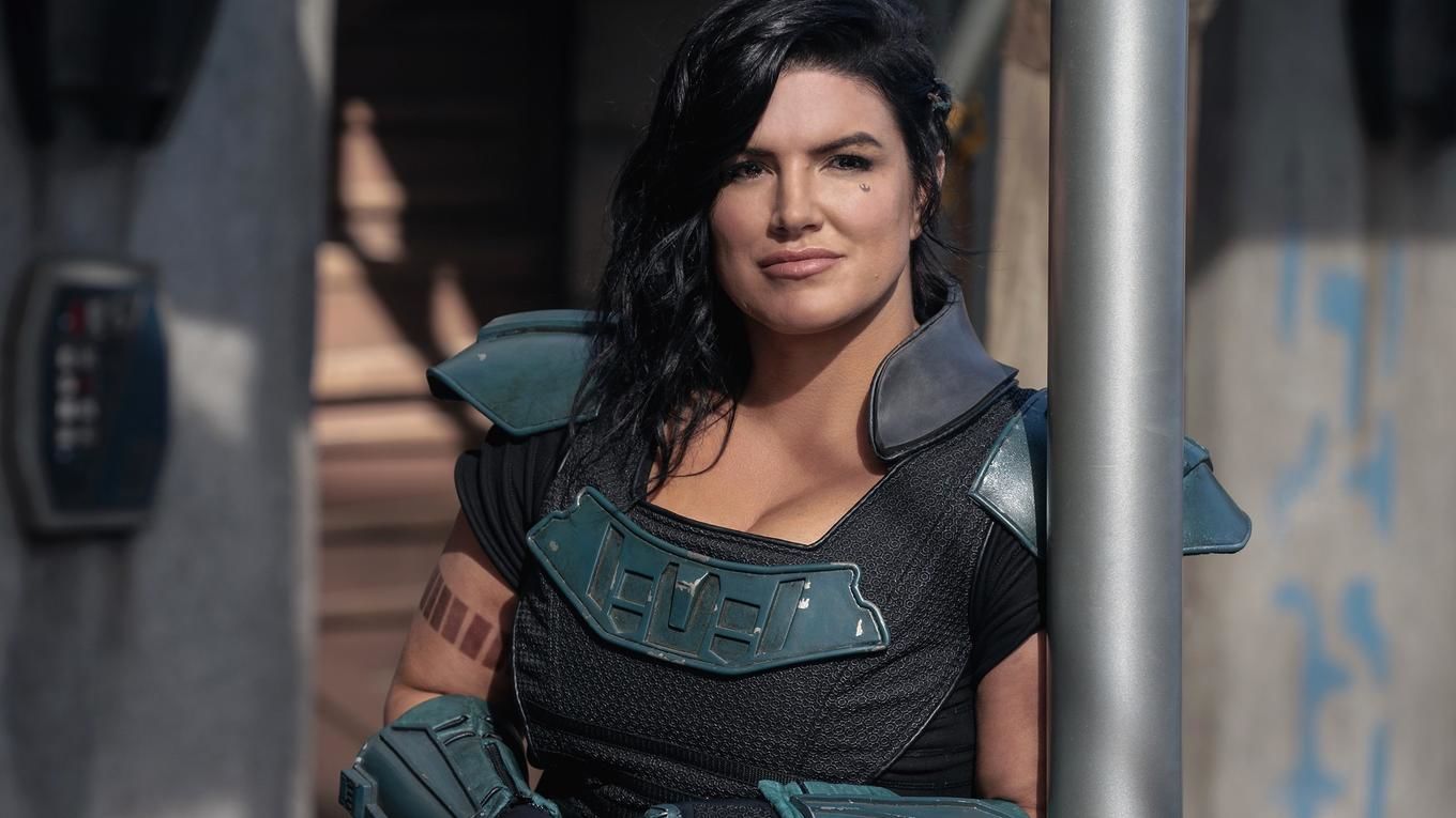Gina Carano in "The Mandalorian"