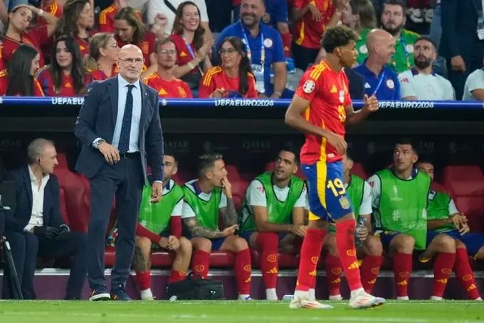 Photo of Luis de la Fuente: UEFA Photo of Luis de la Fuente: UEFA