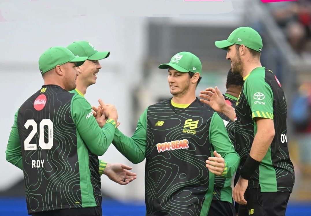 Southern Brave defeated Welsh Fire in the Men's Hundred. @ The Hundred/X Southern Brave defeated Welsh Fire in the Men's Hundred. @ The Hundred/X