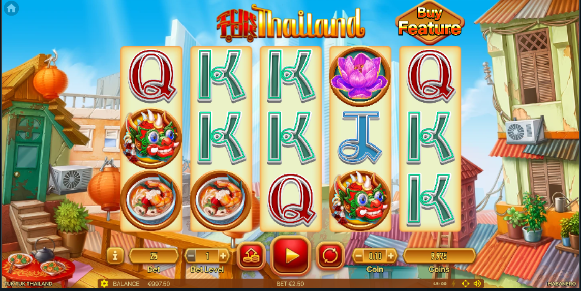 Tuk Tuk Thailand slot machine imag Tuk Tuk Thailand casino slot banner