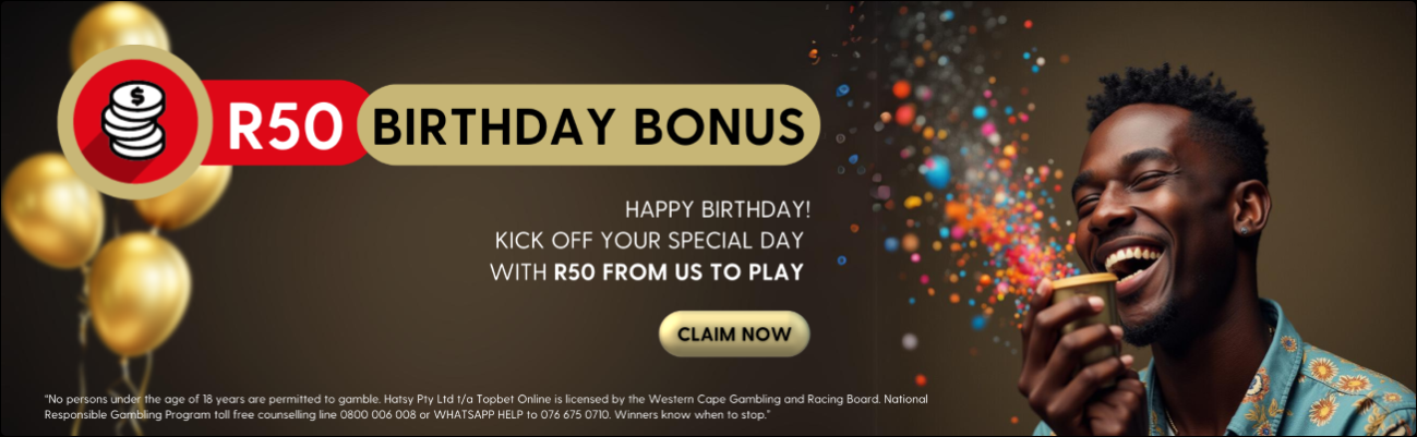 Topbet South Africa Promotions Image