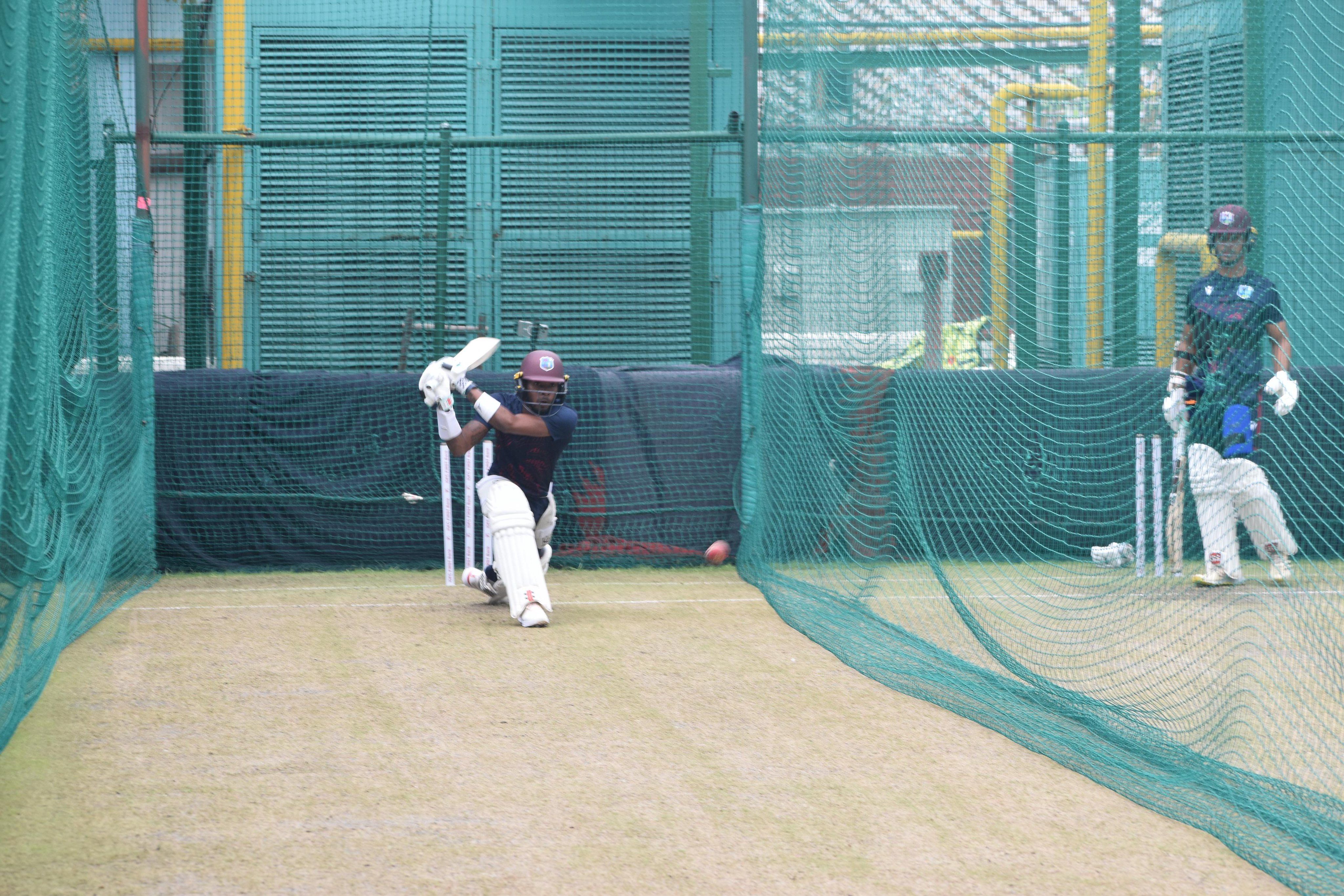 West Indies players during a training session. @windiescricket/X