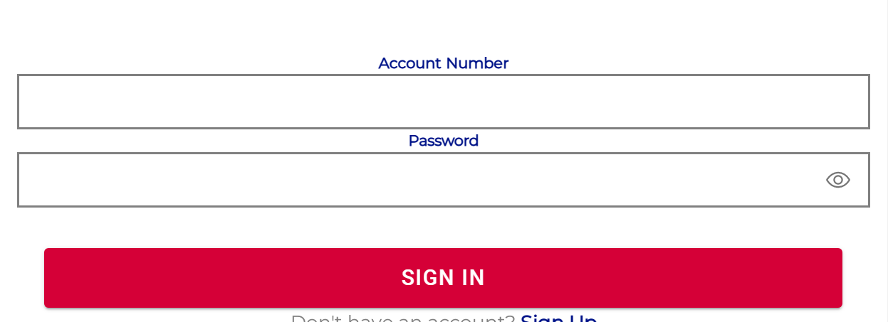 Image of the TabOnline login page
